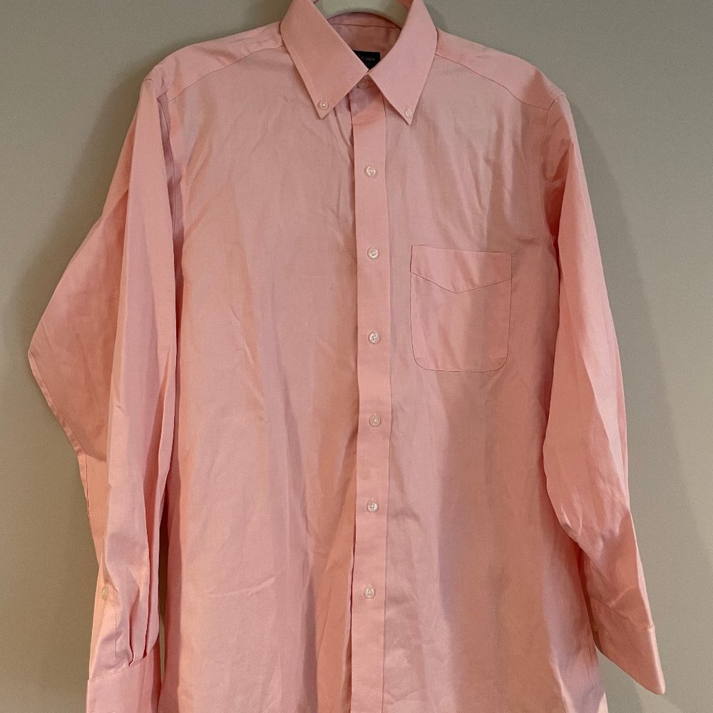 Club Room Salmon Pinpoint Regular Fit